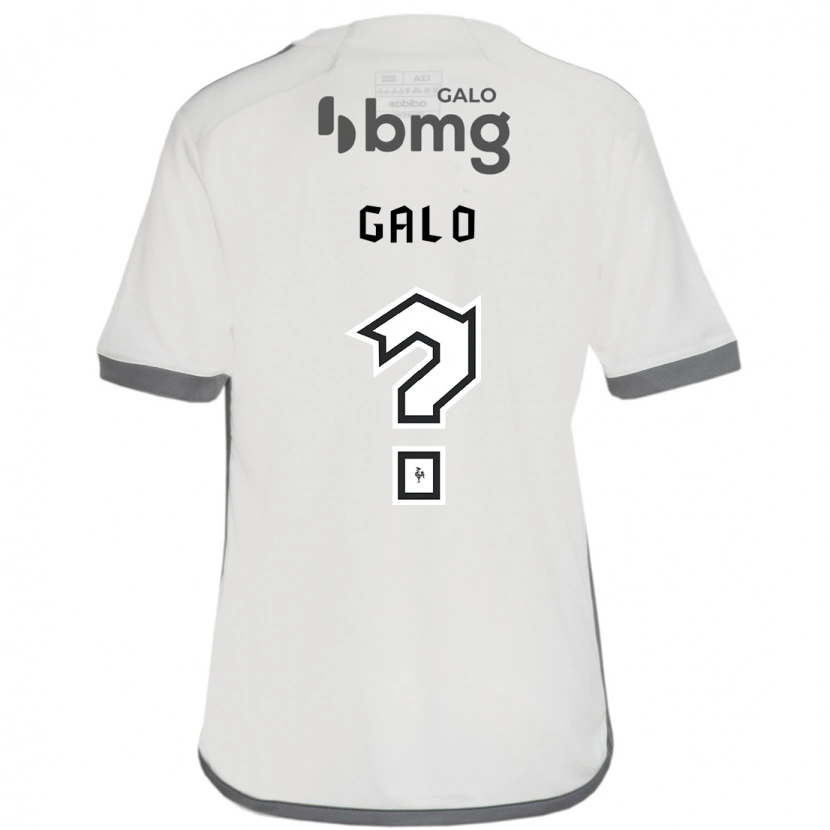 Danxen Kinder Diego Galo #0 Off-White Auswärtstrikot Trikot 2025/26 T-Shirt