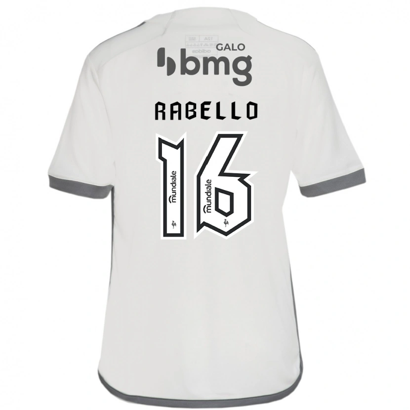 Danxen Kinder Igor Rabello #16 Off-White Auswärtstrikot Trikot 2025/26 T-Shirt