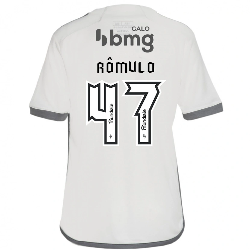 Danxen Kinder Rômulo #47 Off-White Auswärtstrikot Trikot 2025/26 T-Shirt