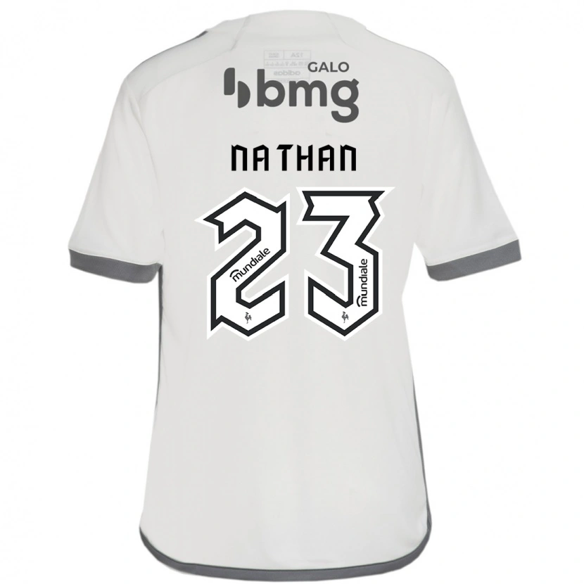 Danxen Kinder Nathan #23 Off-White Auswärtstrikot Trikot 2025/26 T-Shirt