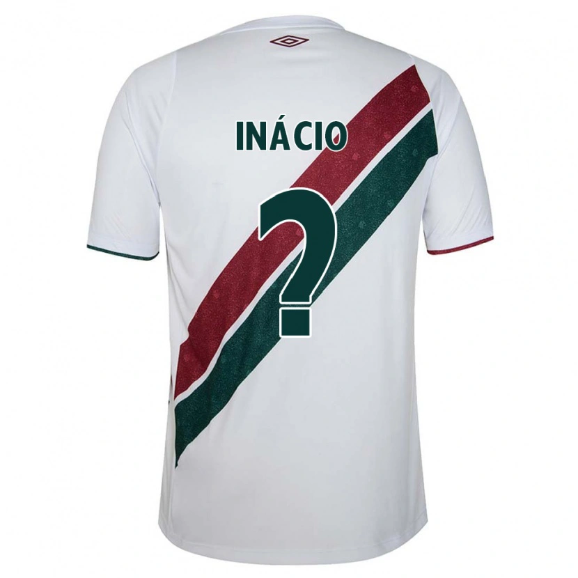Danxen Kinder João Inácio #0 Weiß Grün Kastanienbraun Auswärtstrikot Trikot 2025/26 T-Shirt