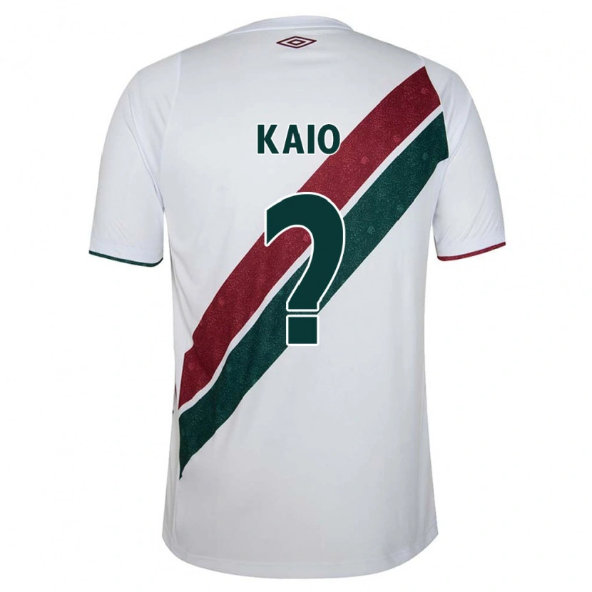 Danxen Kinder Kaio #0 Weiß Grün Kastanienbraun Auswärtstrikot Trikot 2025/26 T-Shirt