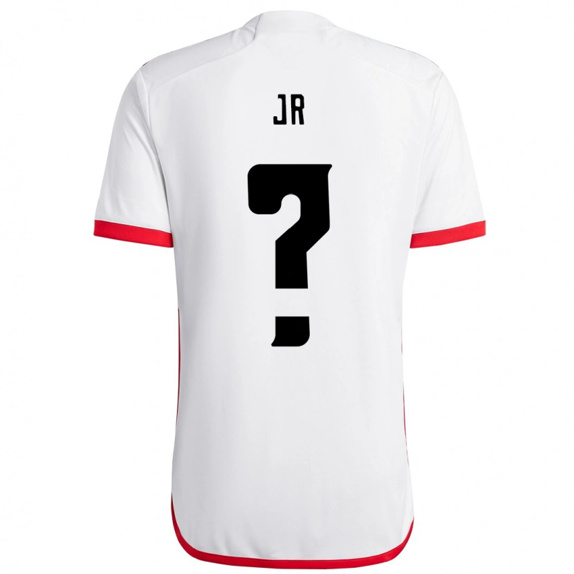 Danxen Kinder Wanderson Jr #0 Weiß Rot Auswärtstrikot Trikot 2025/26 T-Shirt