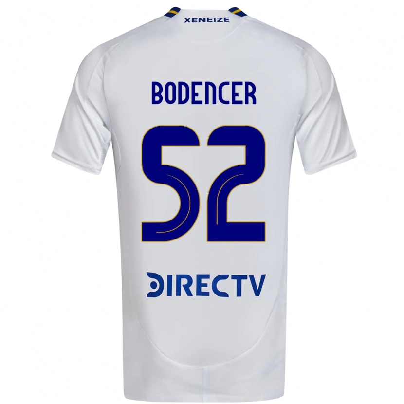 Danxen Kinder Erik Bodencer #52 Weiß Blau Auswärtstrikot Trikot 2025/26 T-Shirt
