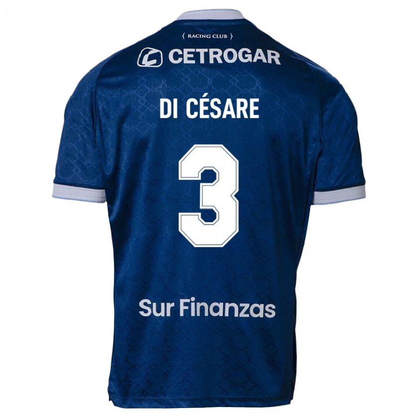 Danxen Kinder Marco Di Césare #3 Dunkelblau Auswärtstrikot Trikot 2025/26 T-Shirt
