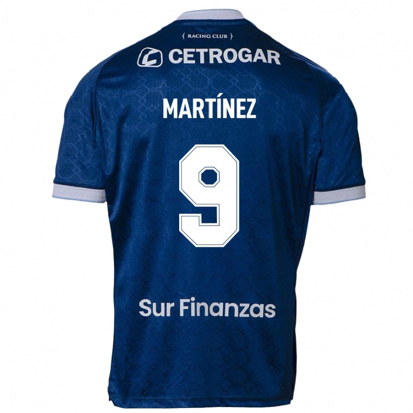 Danxen Kinder Adrián Martínez #9 Dunkelblau Auswärtstrikot Trikot 2025/26 T-Shirt