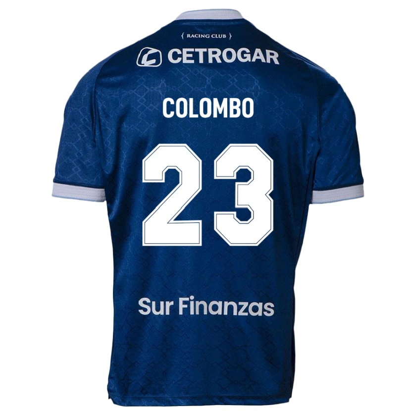 Danxen Kinder Nazareno Colombo #23 Dunkelblau Auswärtstrikot Trikot 2025/26 T-Shirt