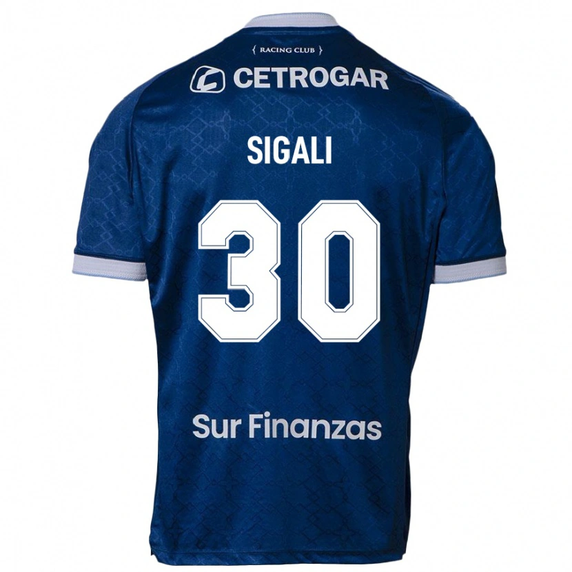 Danxen Kinder Leonardo Sigali #30 Dunkelblau Auswärtstrikot Trikot 2025/26 T-Shirt