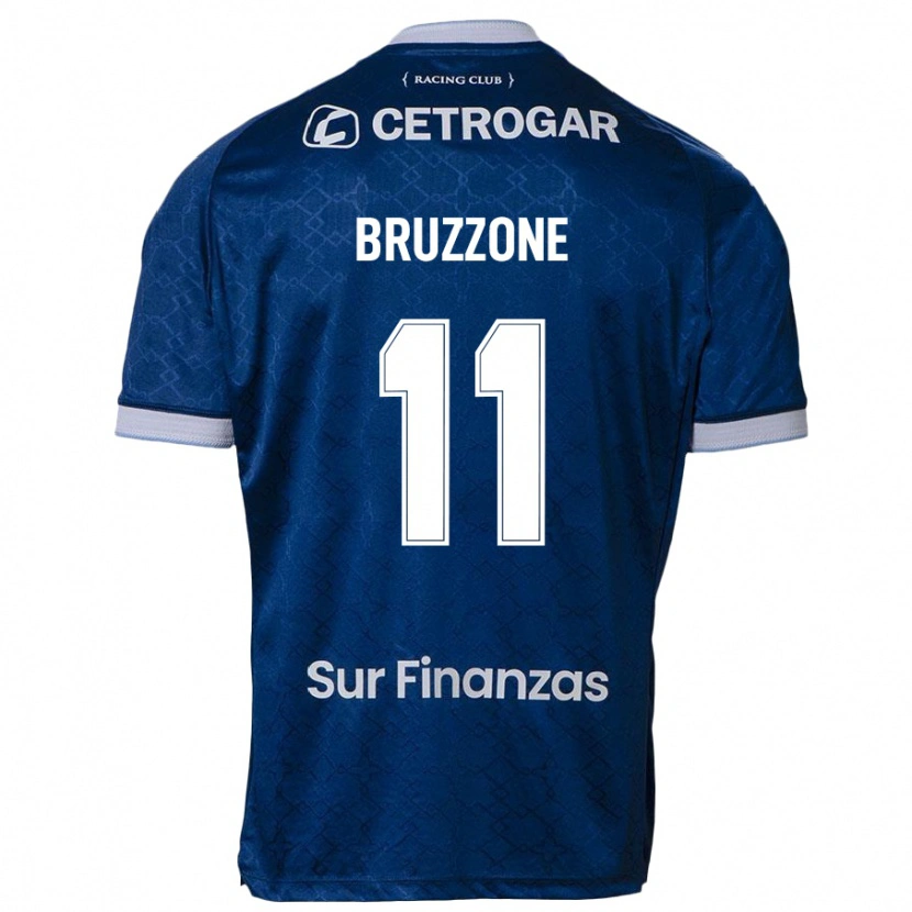 Danxen Kinder Vanina Bruzzone #11 Dunkelblau Auswärtstrikot Trikot 2025/26 T-Shirt