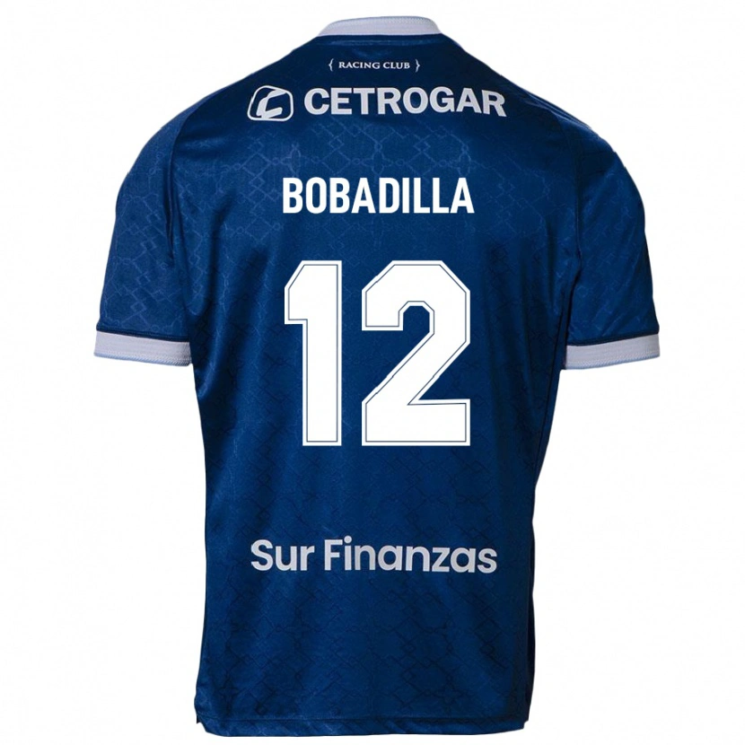 Danxen Kinder Alicia Bobadilla #12 Dunkelblau Auswärtstrikot Trikot 2025/26 T-Shirt
