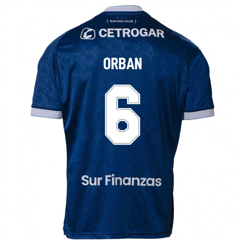 Danxen Kinder Lucas Orban #6 Dunkelblau Auswärtstrikot Trikot 2025/26 T-Shirt