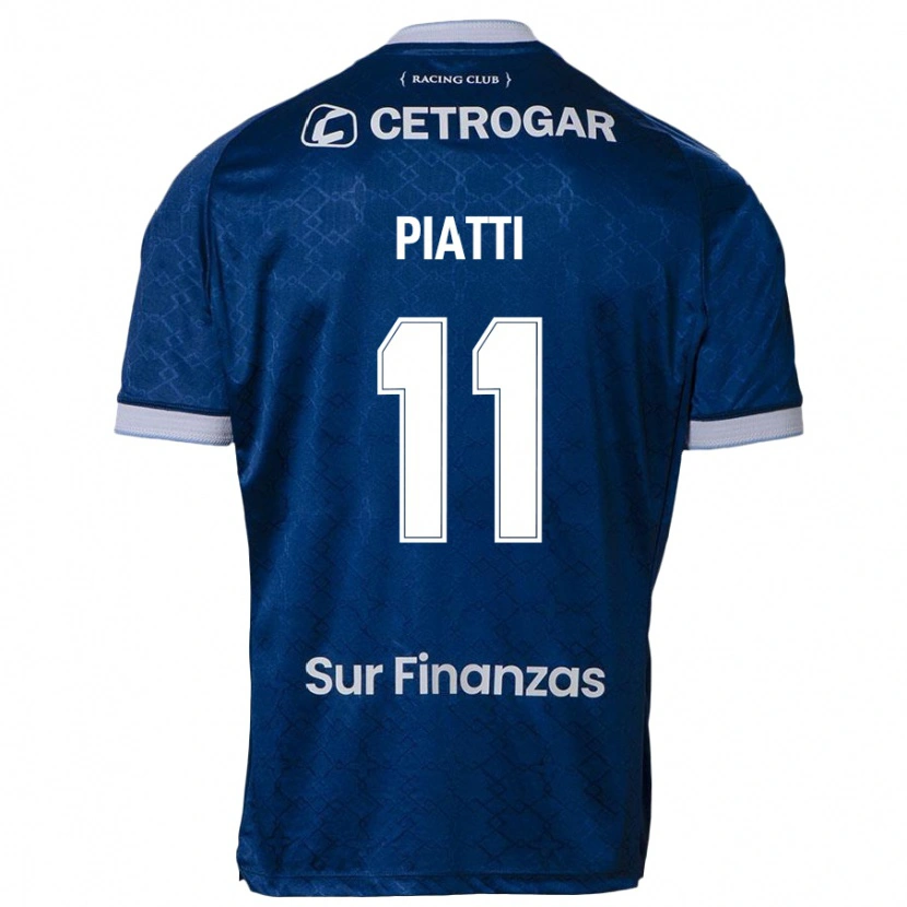 Danxen Kinder Ignacio Piatti #11 Dunkelblau Auswärtstrikot Trikot 2025/26 T-Shirt
