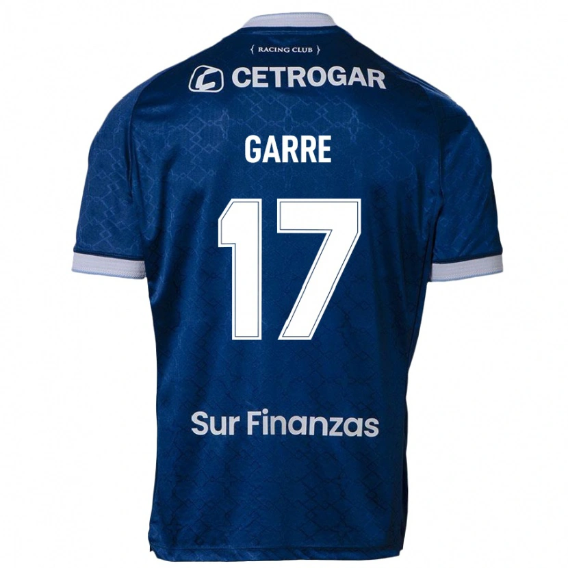 Danxen Kinder Benjamin Garre #17 Dunkelblau Auswärtstrikot Trikot 2025/26 T-Shirt