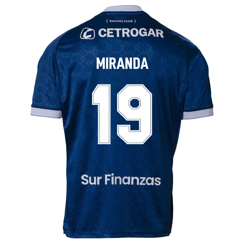 Danxen Kinder Leonel Miranda #19 Dunkelblau Auswärtstrikot Trikot 2025/26 T-Shirt