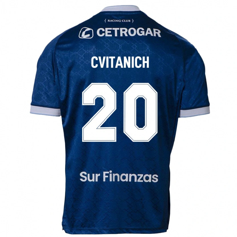Danxen Kinder Dario Cvitanich #20 Dunkelblau Auswärtstrikot Trikot 2025/26 T-Shirt