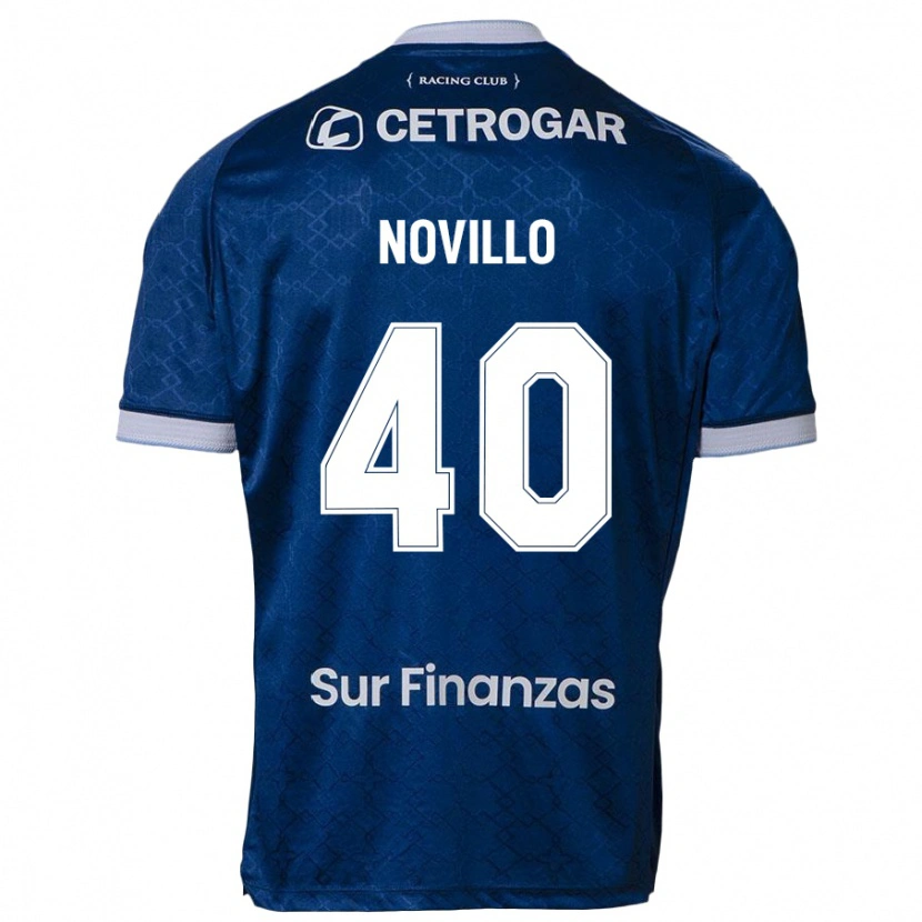 Danxen Kinder Joaquin Novillo #40 Dunkelblau Auswärtstrikot Trikot 2025/26 T-Shirt