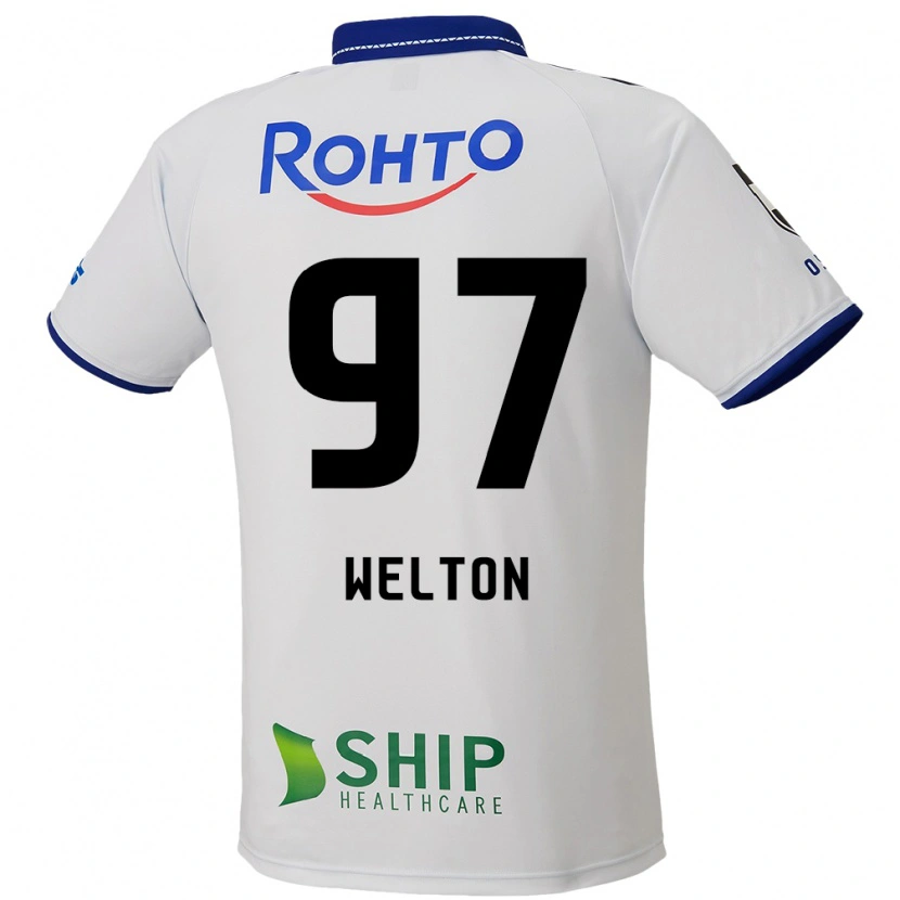 Danxen Kinder Welton #97 Weiß Blau Schwarz Auswärtstrikot Trikot 2025/26 T-Shirt