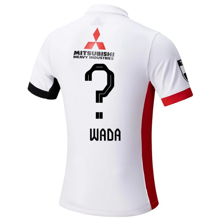 Danxen Kinder Takeshi Wada #0 Weiß Schwarz Auswärtstrikot Trikot 2025/26 T-Shirt