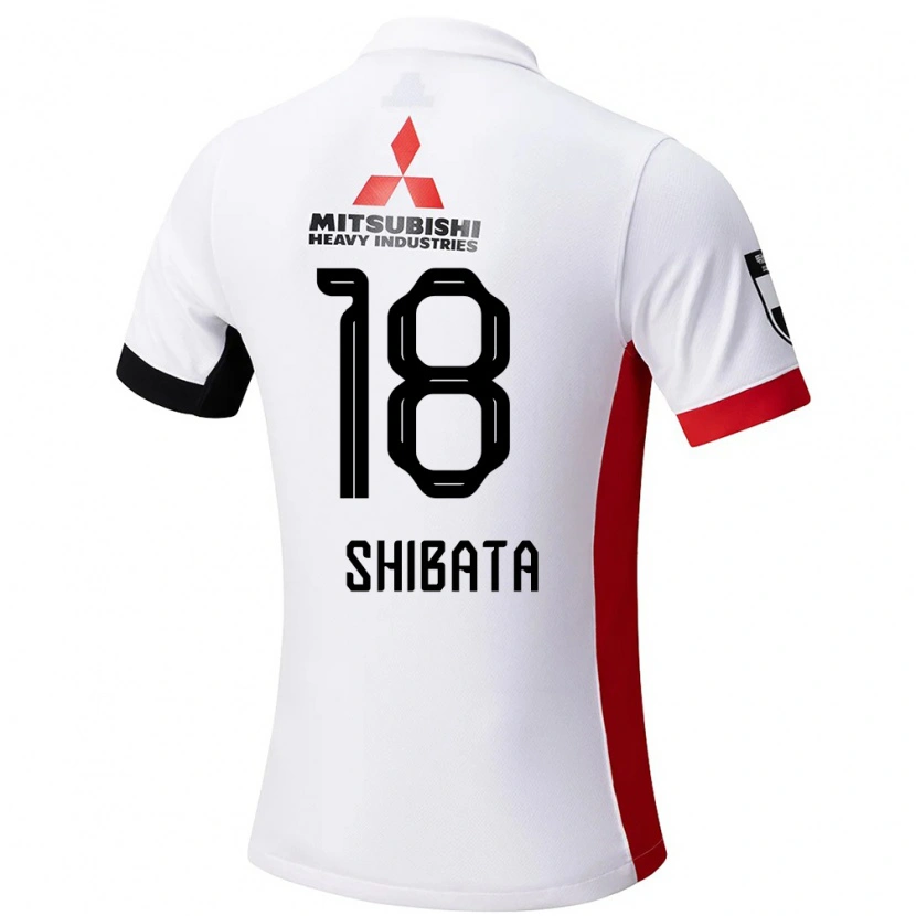 Danxen Kinder Hanae Shibata #18 Weiß Schwarz Auswärtstrikot Trikot 2025/26 T-Shirt