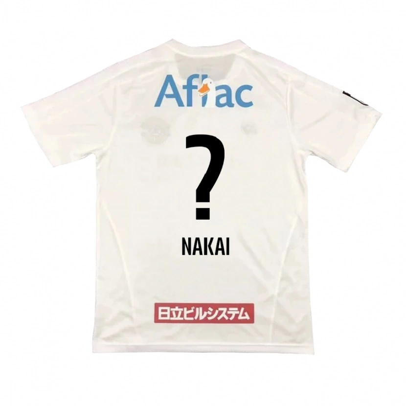 Danxen Kinder Yamato Nakai #0 Hellgrau Beige Auswärtstrikot Trikot 2025/26 T-Shirt