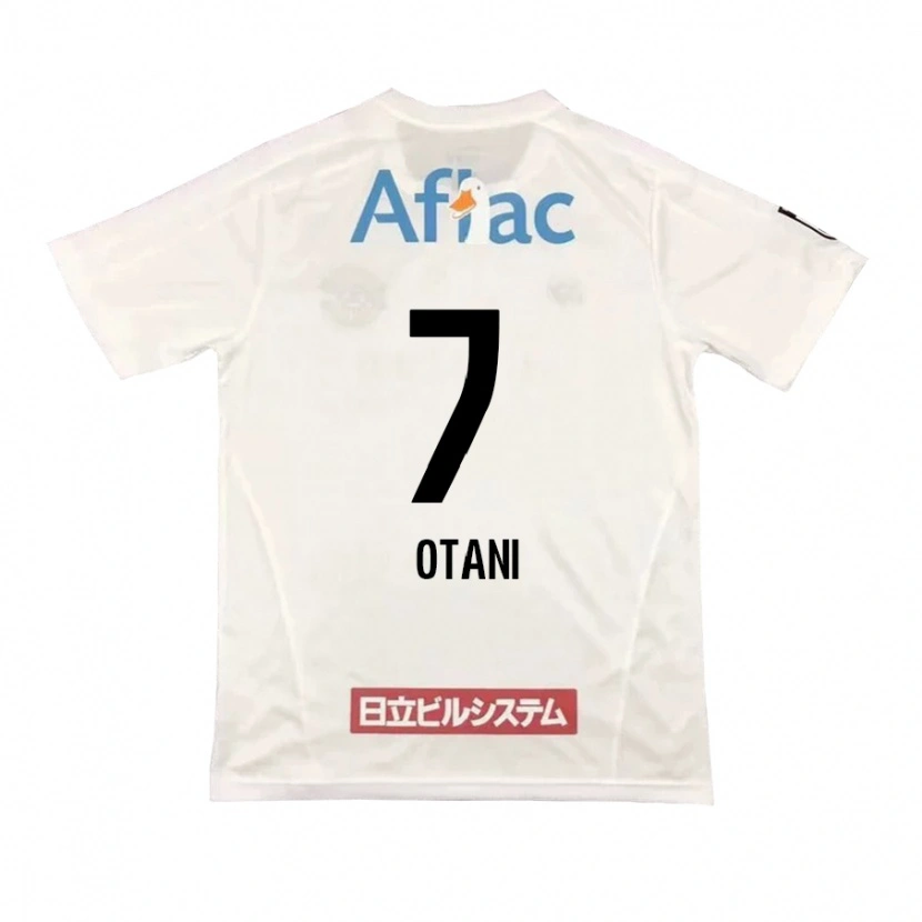 Danxen Kinder Hidekazu Otani #7 Hellgrau Beige Auswärtstrikot Trikot 2025/26 T-Shirt