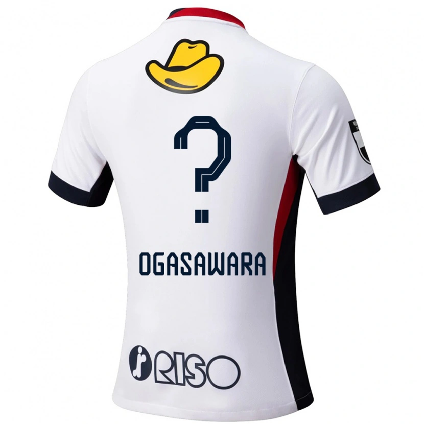 Danxen Kinder Hiro Ogasawara #0 Weiß Schwarz Auswärtstrikot Trikot 2025/26 T-Shirt
