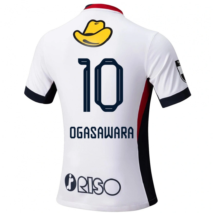 Danxen Kinder Shoma Ogasawara #10 Weiß Schwarz Auswärtstrikot Trikot 2025/26 T-Shirt