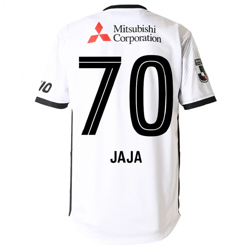 Danxen Kinder Jája Silva #70 Weiß Schwarz Auswärtstrikot Trikot 2025/26 T-Shirt