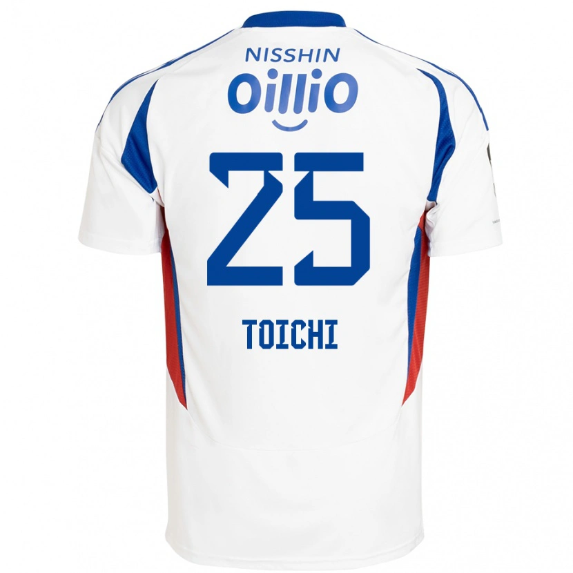 Danxen Kinder Toichi Suzuki #25 Weiß Königsblau Auswärtstrikot Trikot 2025/26 T-Shirt
