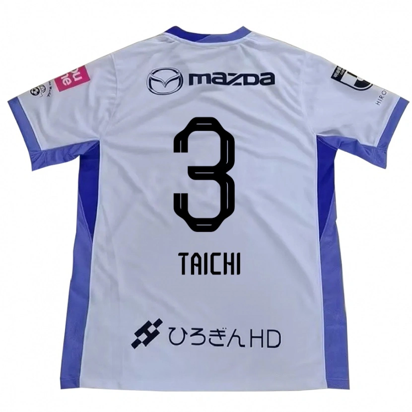 Danxen Kinder Taichi Yamasaki #3 Weiß Orange Auswärtstrikot Trikot 2025/26 T-Shirt