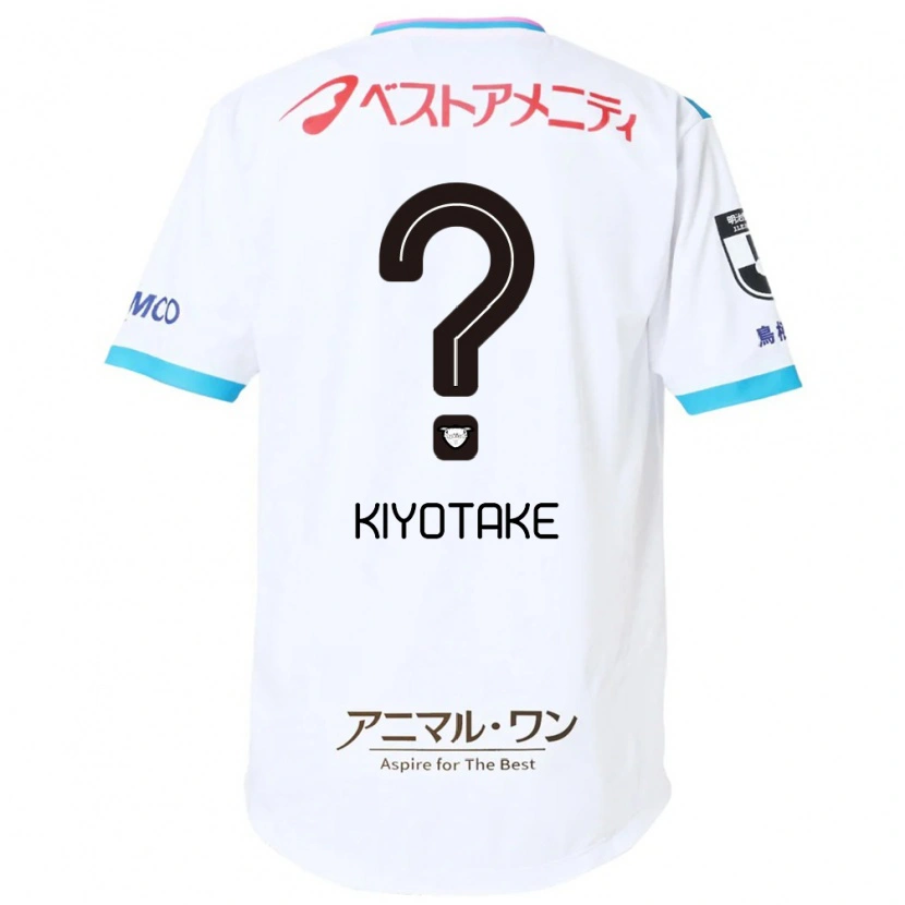 Danxen Kinder Hiroshi Kiyotake #0 Weiß Rosa Auswärtstrikot Trikot 2025/26 T-Shirt