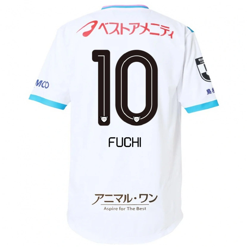 Danxen Kinder Fuchi Honda #10 Weiß Rosa Auswärtstrikot Trikot 2025/26 T-Shirt