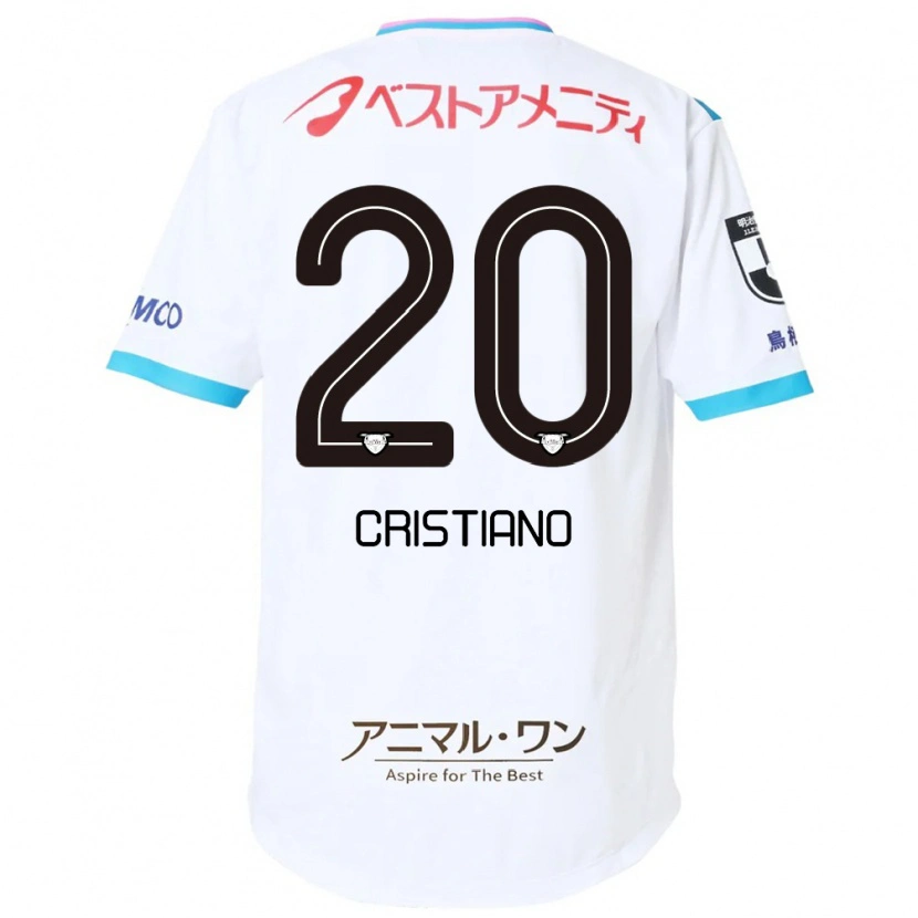 Danxen Kinder Cristiano #20 Weiß Rosa Auswärtstrikot Trikot 2025/26 T-Shirt