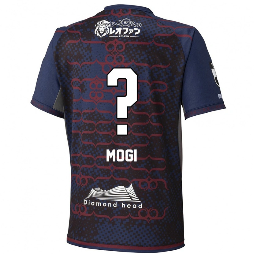 Danxen Kinder Katsuyuki Mogi #0 Blau Rot Auswärtstrikot Trikot 2025/26 T-Shirt