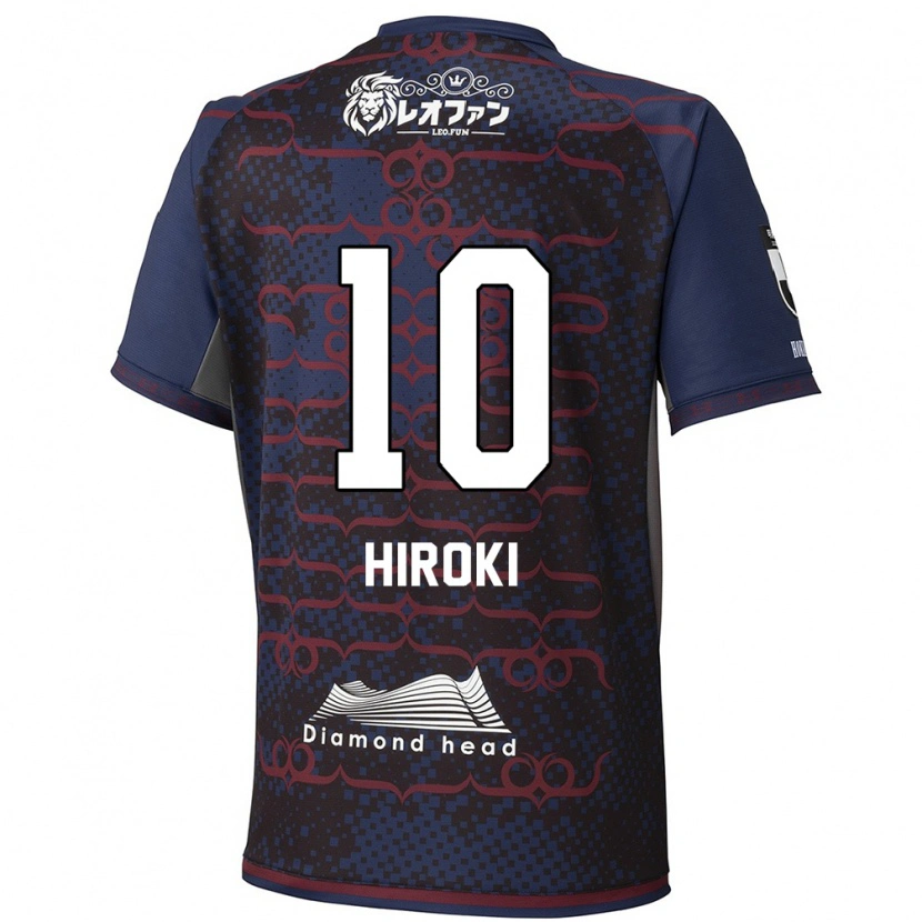 Danxen Kinder Hiroki Miyazawa #10 Blau Rot Auswärtstrikot Trikot 2025/26 T-Shirt