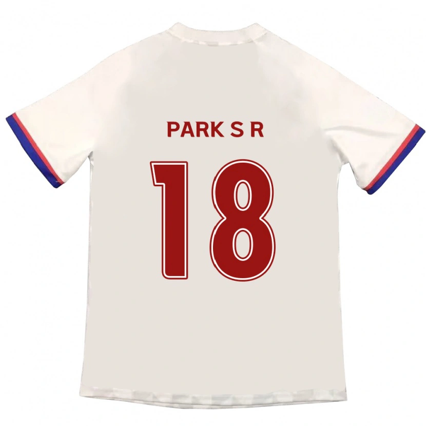 Danxen Kinder Park Se-Ra #18 Off-White Rot Auswärtstrikot Trikot 2025/26 T-Shirt