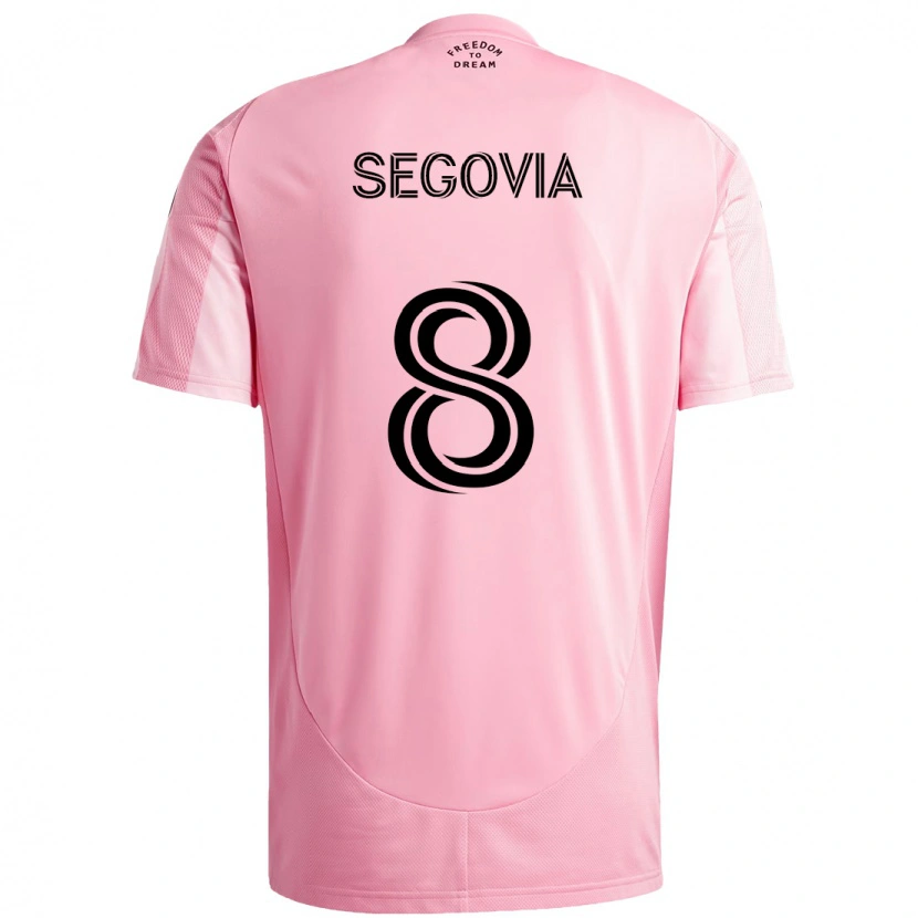 Danxen Herren Telasco Segovia #8 Rosa Schwarz Heimtrikot Trikot 2025/26 T-Shirt