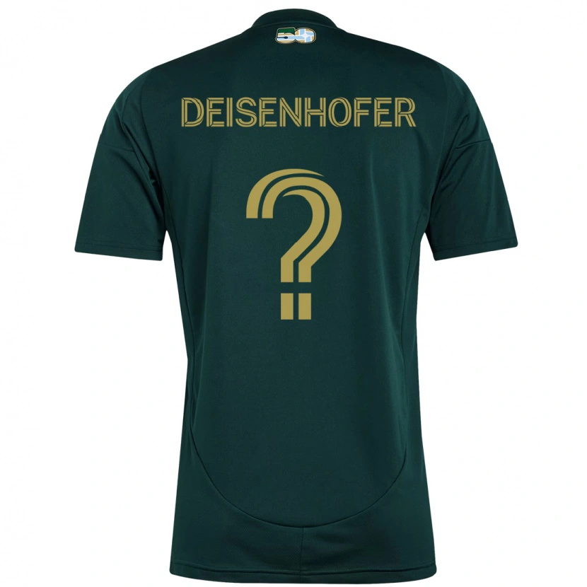 Danxen Herren Maximilian Deisenhofer #0 Schwarz Braun Heimtrikot Trikot 2025/26 T-Shirt