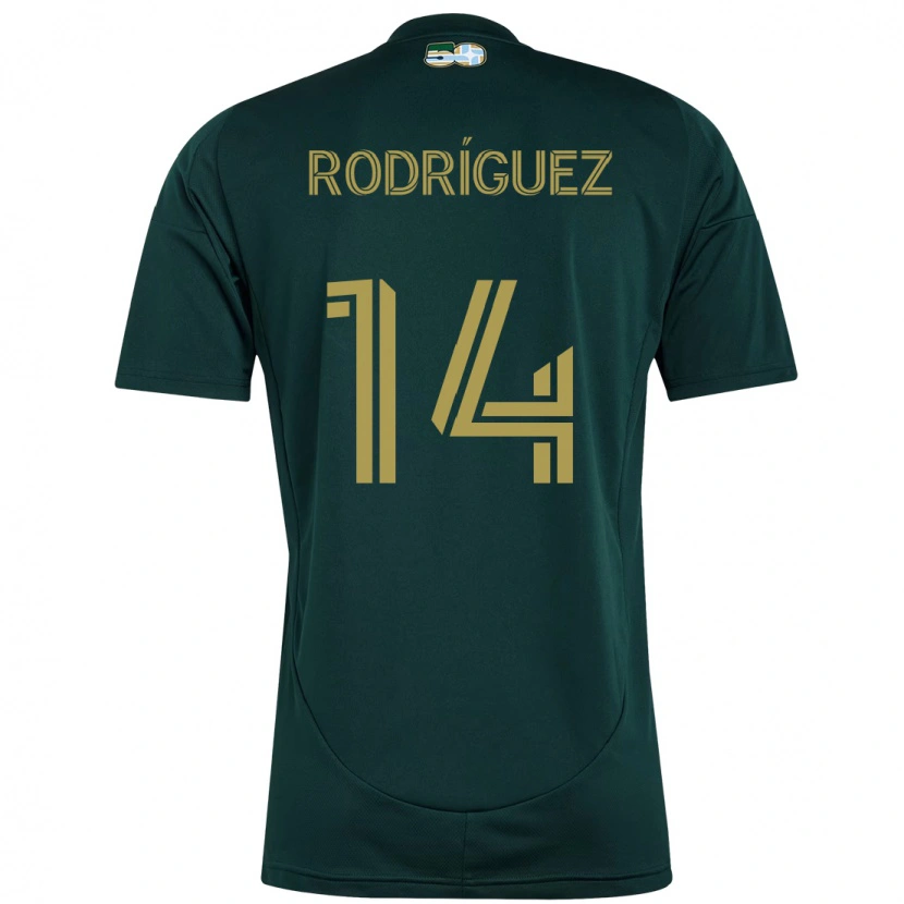 Danxen Herren Jonathan Rodríguez #14 Schwarz Braun Heimtrikot Trikot 2025/26 T-Shirt