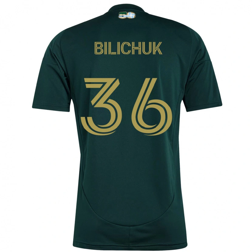 Danxen Herren Ryan Bilichuk #36 Schwarz Braun Heimtrikot Trikot 2025/26 T-Shirt