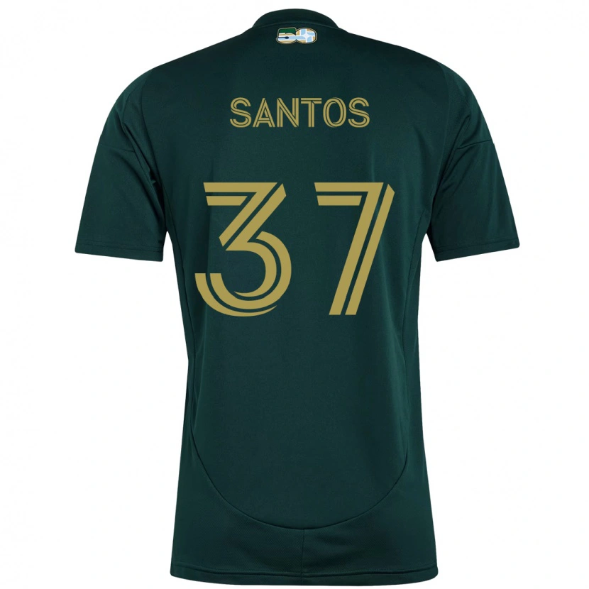 Danxen Herren Noah Santos #37 Schwarz Braun Heimtrikot Trikot 2025/26 T-Shirt