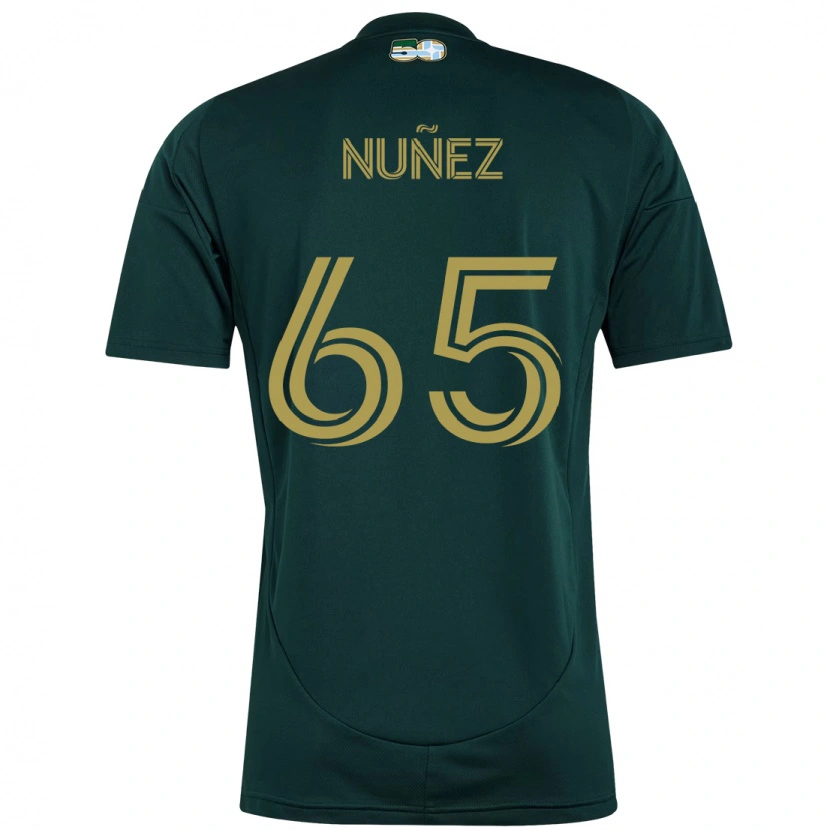 Danxen Herren Daniel Núñez #65 Schwarz Braun Heimtrikot Trikot 2025/26 T-Shirt
