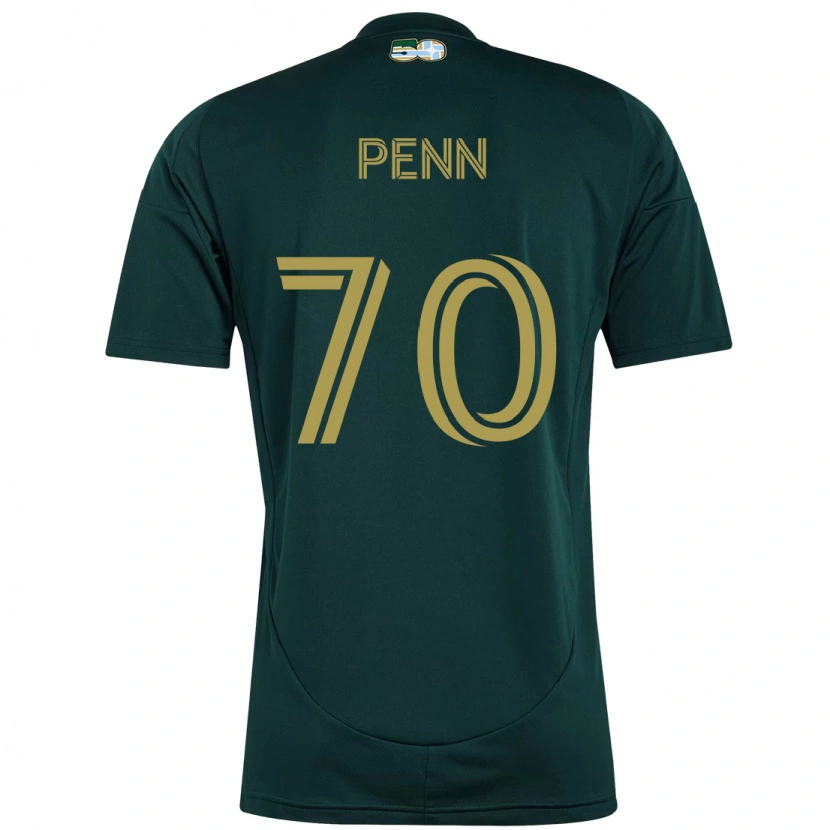 Danxen Herren Josh Penn #70 Schwarz Braun Heimtrikot Trikot 2025/26 T-Shirt