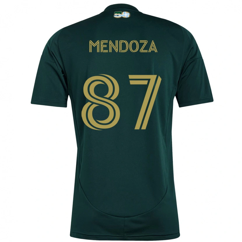 Danxen Herren Christian Mendoza #87 Schwarz Braun Heimtrikot Trikot 2025/26 T-Shirt