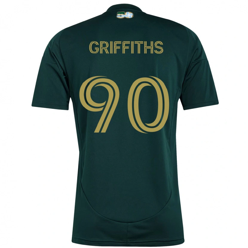 Danxen Herren Reo Griffiths #90 Schwarz Braun Heimtrikot Trikot 2025/26 T-Shirt