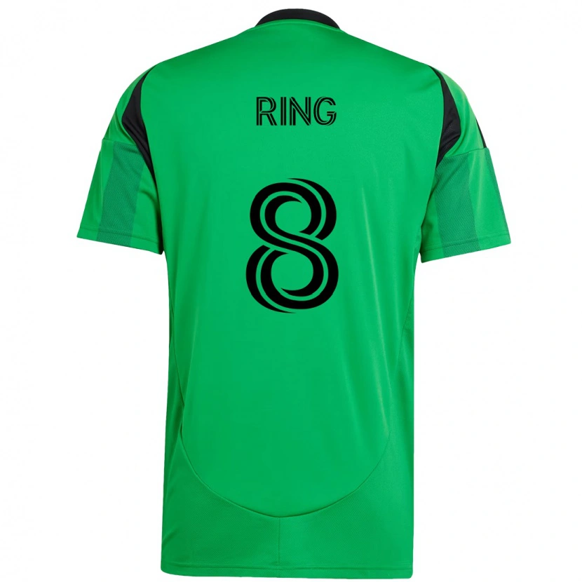 Danxen Herren Alexander Ring #8 Grün Schwarz Heimtrikot Trikot 2025/26 T-Shirt