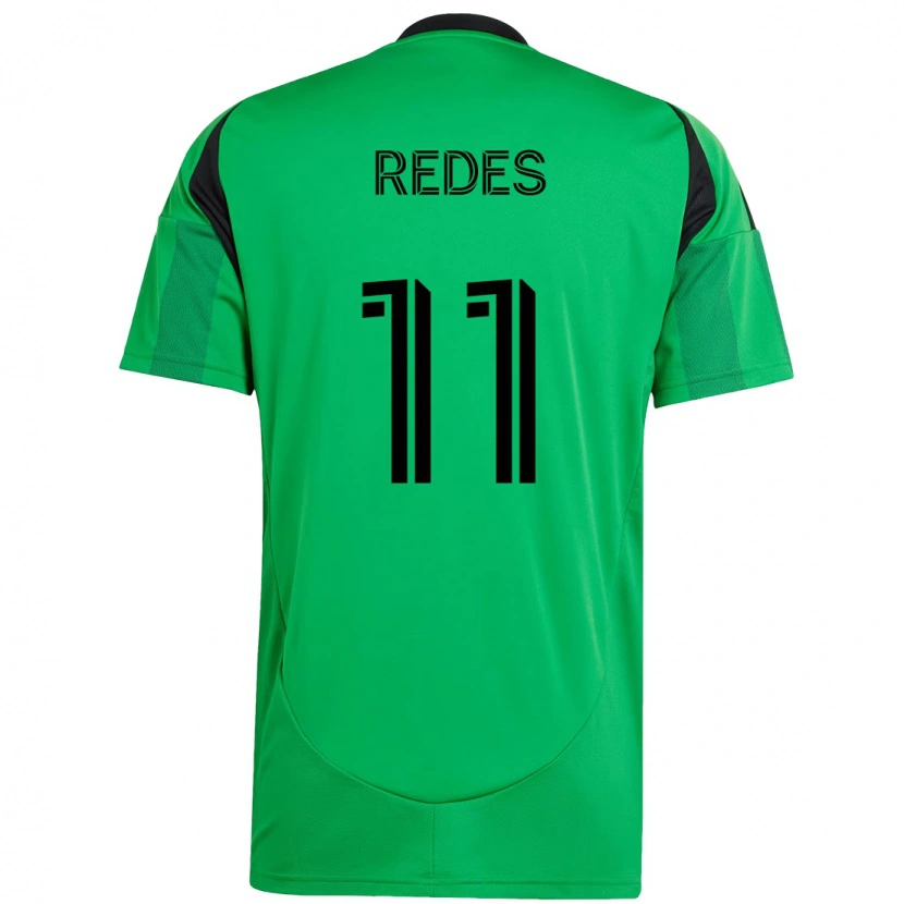 Danxen Herren Rodney Redes #11 Grün Schwarz Heimtrikot Trikot 2025/26 T-Shirt