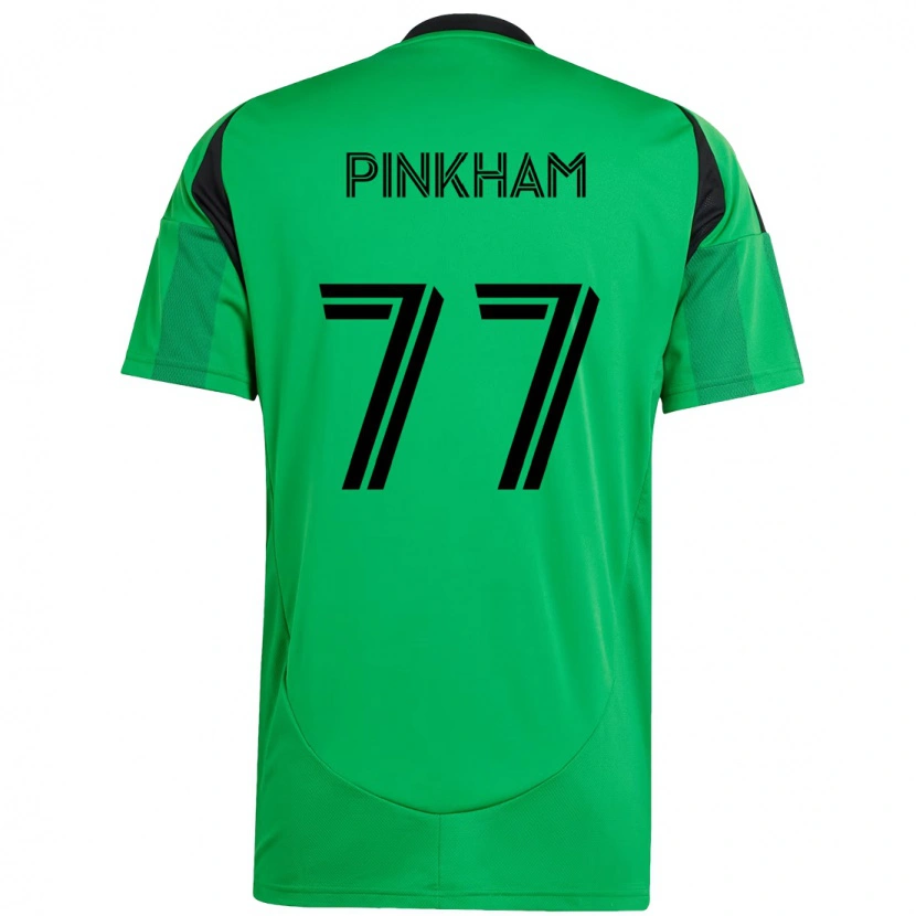 Danxen Herren Chris Pinkham #77 Grün Schwarz Heimtrikot Trikot 2025/26 T-Shirt