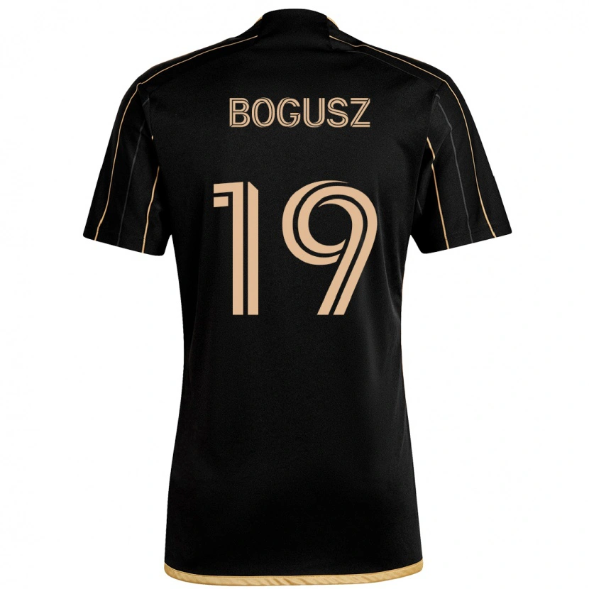 Danxen Herren Mateusz Bogusz #19 Schwarz Braun Heimtrikot Trikot 2025/26 T-Shirt