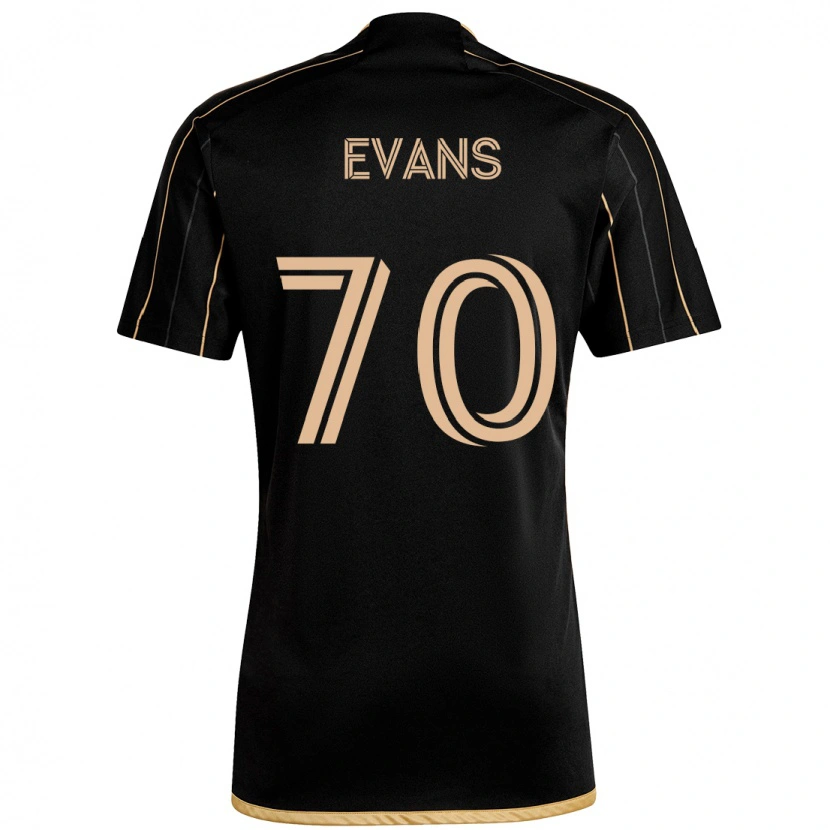 Danxen Herren Matthew Evans #70 Schwarz Braun Heimtrikot Trikot 2025/26 T-Shirt